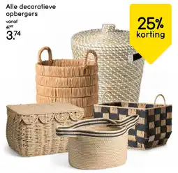 Leen Bakker Alle decoratieve opbergers aanbieding