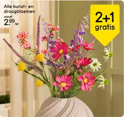 Leen Bakker Alle kunst- en droogbloemen aanbieding