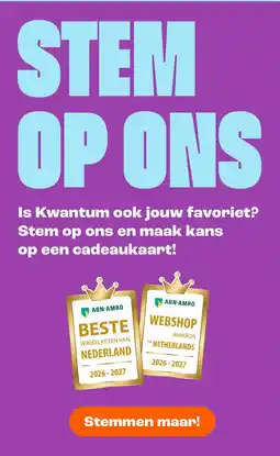 Kwantum Stem op ons aanbieding