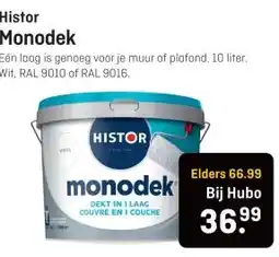 Hubo Histor Monodek aanbieding