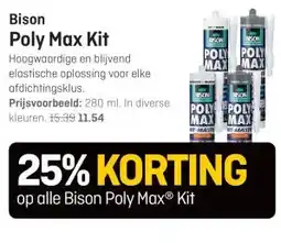 Hubo Bison Poly Max Kit aanbieding