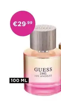 ICI Paris XL Guess Los Angeles for Her of for Him Eau de Toilette aanbieding
