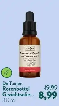 Holland & Barrett Rozenbottel Gezichtsolie Vitamine A & E aanbieding