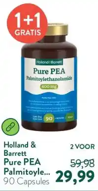 Holland & Barrett Pure PEA Palmitoylethanolamide 400mg aanbieding