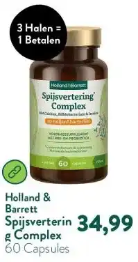 Holland & Barrett Spijsvertering Complex aanbieding