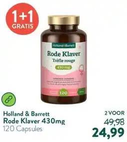Holland & Barrett Rode Klaver 430mg aanbieding