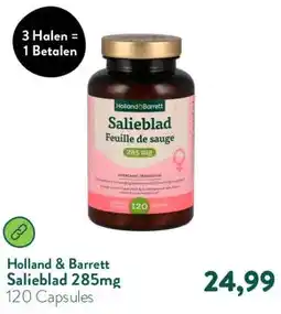 Holland & Barrett Salieblad 285mg aanbieding