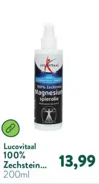 Holland & Barrett 100% Zechstein Magnesium Spierolie aanbieding