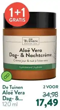 Holland & Barrett Aloë Vera Dag- & Nachtcrème aanbieding