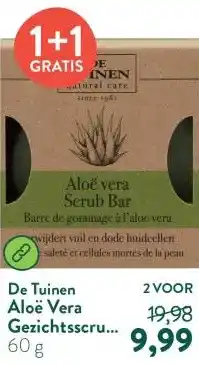 Holland & Barrett Aloë Vera Gezichtsscrub Bar aanbieding