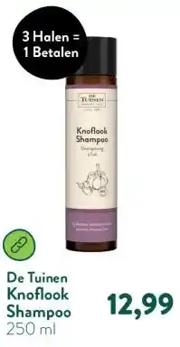 Holland & Barrett Knoflook Shampoo aanbieding