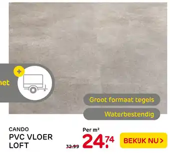 Praxis Cando Pvc Vloer Loft aanbieding