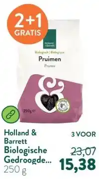Holland & Barrett Biologische Gedroogde Pruimen aanbieding
