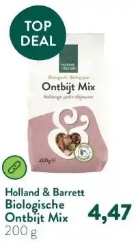 Holland & Barrett Biologische Ontbijt Mix aanbieding