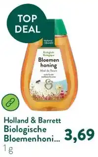 Holland & Barrett Biologische Bloemenhoning Fles aanbieding
