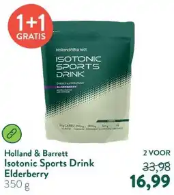 Holland & Barrett Isotonic Sports Drink Elderberry aanbieding