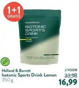 Holland & Barrett Isotonic Sports Drink Lemon aanbieding