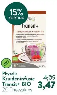 Holland & Barrett Kruideninfusie Transit+ BIO aanbieding