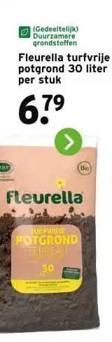 GAMMA Fleurella turfvrije potgrond aanbieding