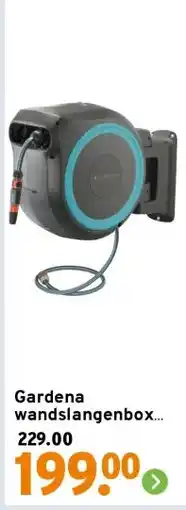 GAMMA Gardena wandslangenbox Roll Up 35 meter incl tuinspuit aanbieding