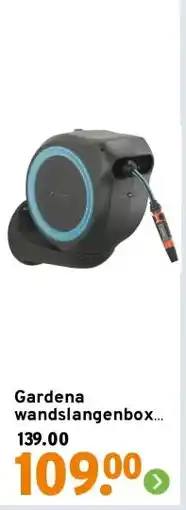 GAMMA Gardena wandslangenbox Roll Up 15 meter incl. tuinspuit aanbieding