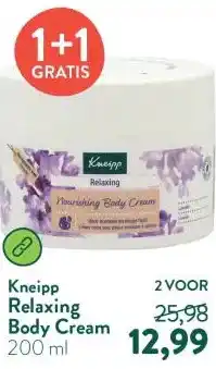 Holland & Barrett Relaxing Body Cream aanbieding