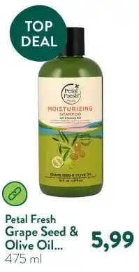 Holland & Barrett Grape Seed & Olive Oil Moisturizing Shampoo aanbieding