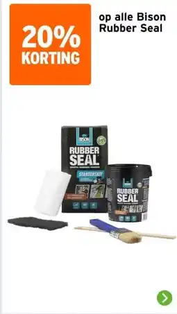 GAMMA op alle Bison Rubber Seal aanbieding