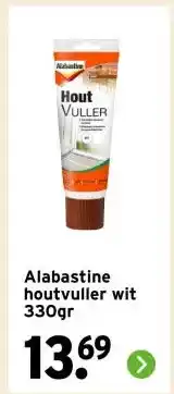 GAMMA Alabastine houtvuller wit aanbieding