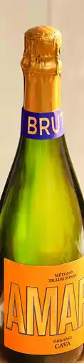 Gall & Gall Amare Brut Organic Cava 75CL aanbieding