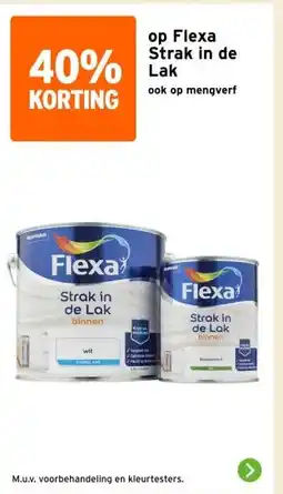 GAMMA op Flexa Strak in de Lak aanbieding