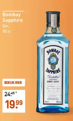 Gall & Gall Bombay Sapphire 70CL aanbieding