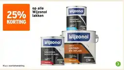 GAMMA op alle Wijzonol lakken aanbieding