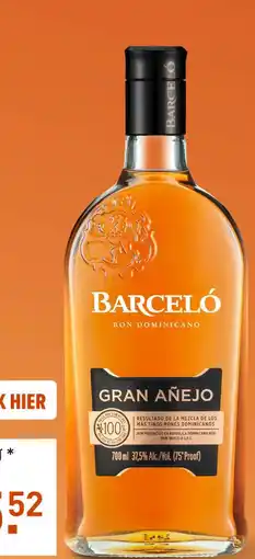 Gall & Gall Ron Barcelo Gran Anejo 70CL aanbieding