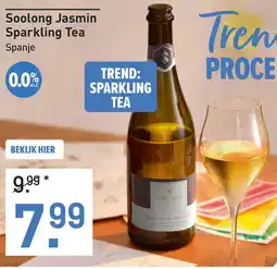 Gall & Gall Soolong Jasmin Sparkling Tea 0% 75CL aanbieding