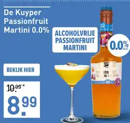 Gall & Gall De Kuyper Passionfruit Martini 0.0% 50CL aanbieding