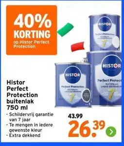 GAMMA Histor Perfect Protection buitenlak 750 ml aanbieding