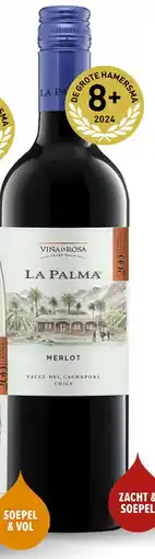 Gall & Gall La Palma Merlot 75CL aanbieding