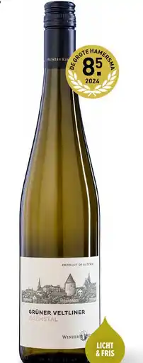 Gall & Gall Winzer Krems Kremstal Grüner Veltliner 75CL aanbieding