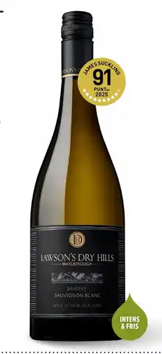Gall & Gall Lawson's Dry Hills Reserve Sauvignon Blanc 75CL aanbieding