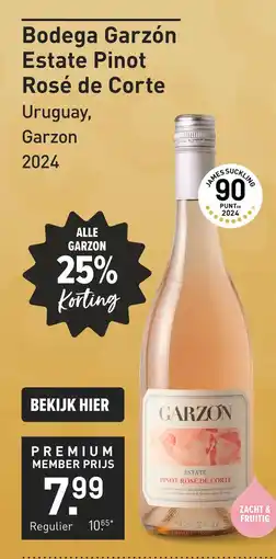 Gall & Gall Bodega Garzón Estate Pinot Rosé de Corte 75CL aanbieding