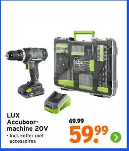GAMMA LUX Accuboor- machine 20V aanbieding