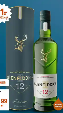 Gall & Gall Glenfiddich 12 Years 70CL aanbieding