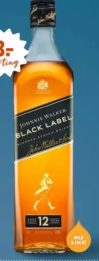 Gall & Gall Johnnie Walker Black Label 70CL aanbieding