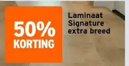 GAMMA Laminaat Signature extra breed aanbieding