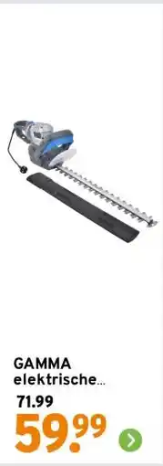 GAMMA GAMMA elektrische heggenschaar HS-710ML-2 aanbieding