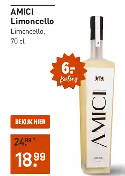 Gall & Gall AMICI Limoncello 70CL aanbieding