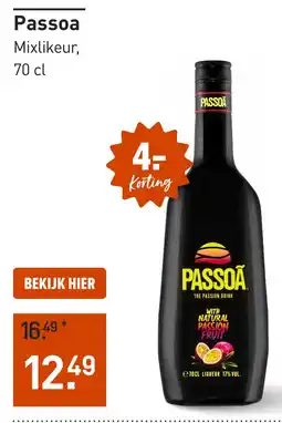 Gall & Gall Passoa 70CL aanbieding
