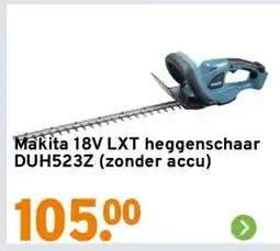 GAMMA Makita 18V LXT heggenschaar DUH523Z (zonder accu) aanbieding
