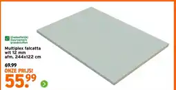 GAMMA Multiplex falcatta wit aanbieding